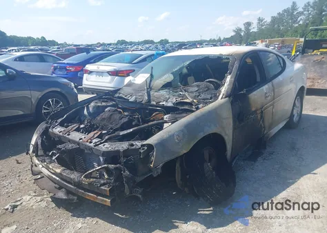 2008 Pontiac Grand Prix from USA, damaged, VIN 2G2WP552X81132247